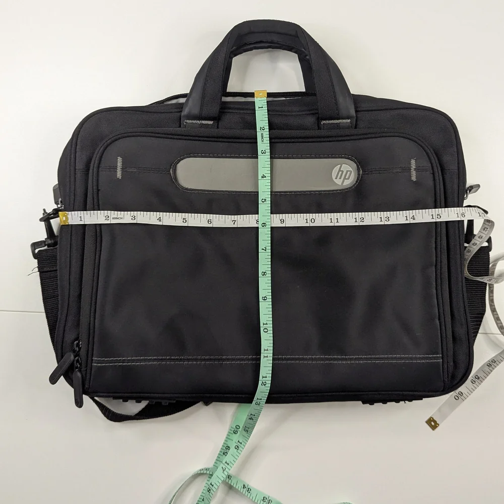 HP Black‎ Laptop Bag With Shoulder Strap Men